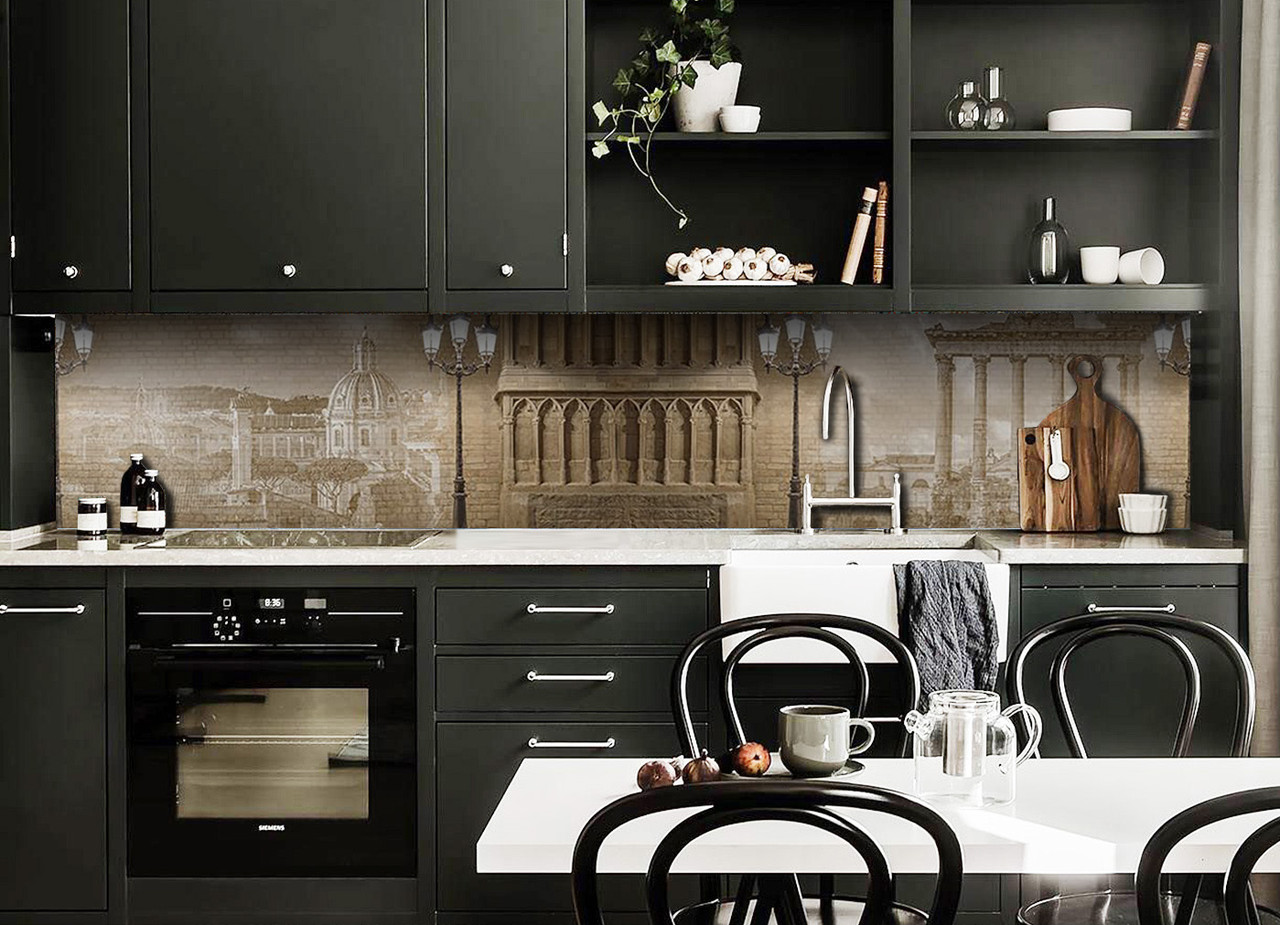 

Наклейка виниловая кухонный фартук Zatarga "3Д Античность" 600х3000 мм