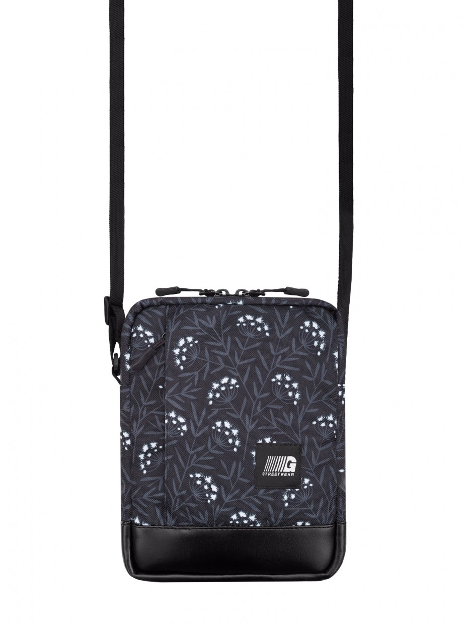 

Сумка через плечо GARD MESSENGER COPYLEATHER одуванчики 4/20 черные 2847