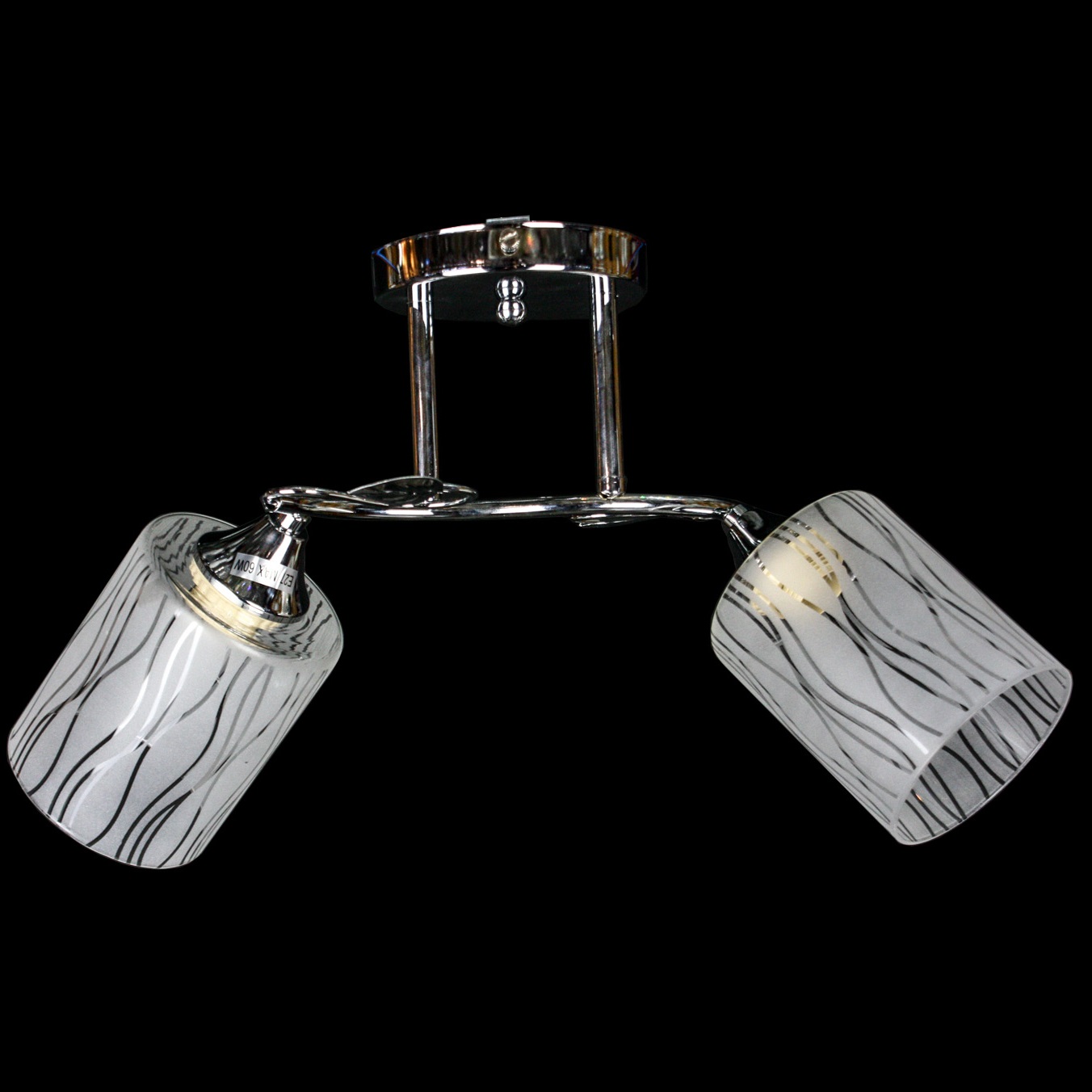 

Люстра на два плафона Svitlight SX-1079/2 CR
