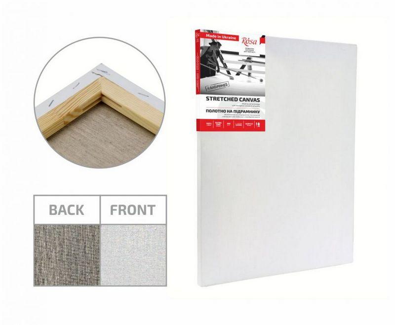 

Холст на подрамнике Rosa 85x150 см акрил мелкое зерно лён галер. натяжка (4820149920191)