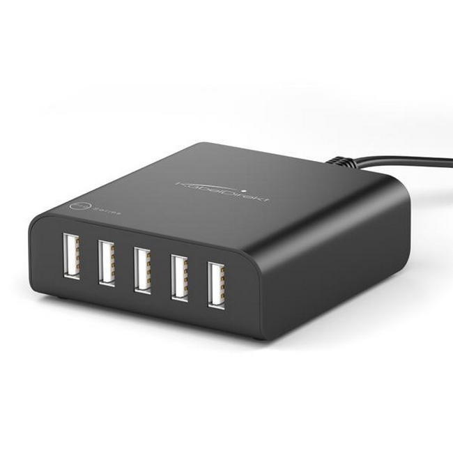 

Зарядное устройство Kabeldirekt smart charger 5 портов USB / 40 w / 5 v / 8 a