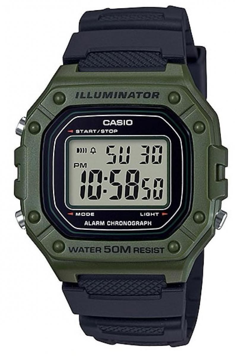 

Наручные мужские часы Casio W-218H-3AVEF