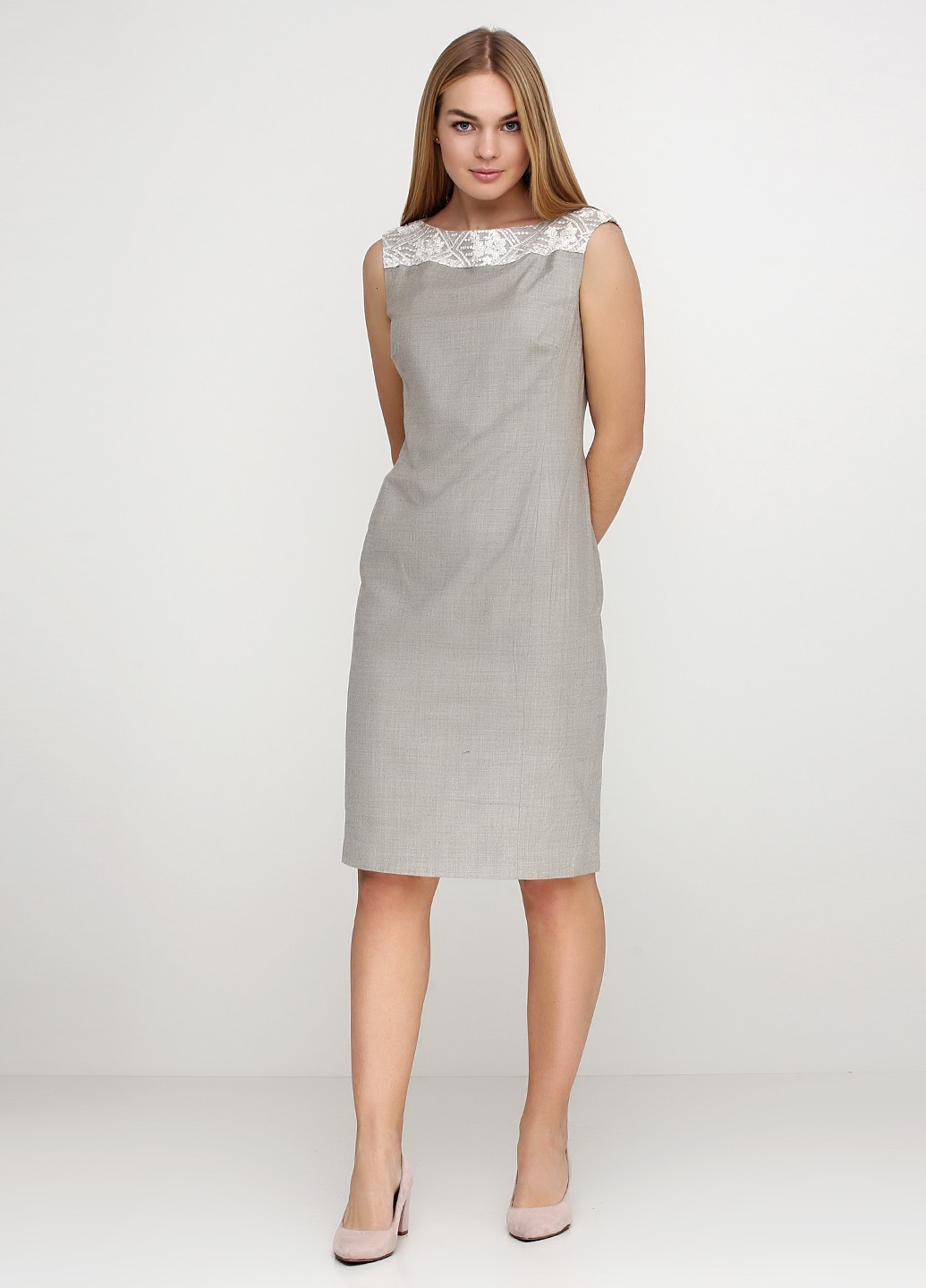 

Платье RALPH LAUREN М серое 2105099