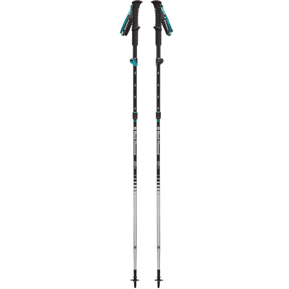 

Трекинговые палки женские Black Diamond W Distance FLZ 95-110 Black-Grey BD 112207-110