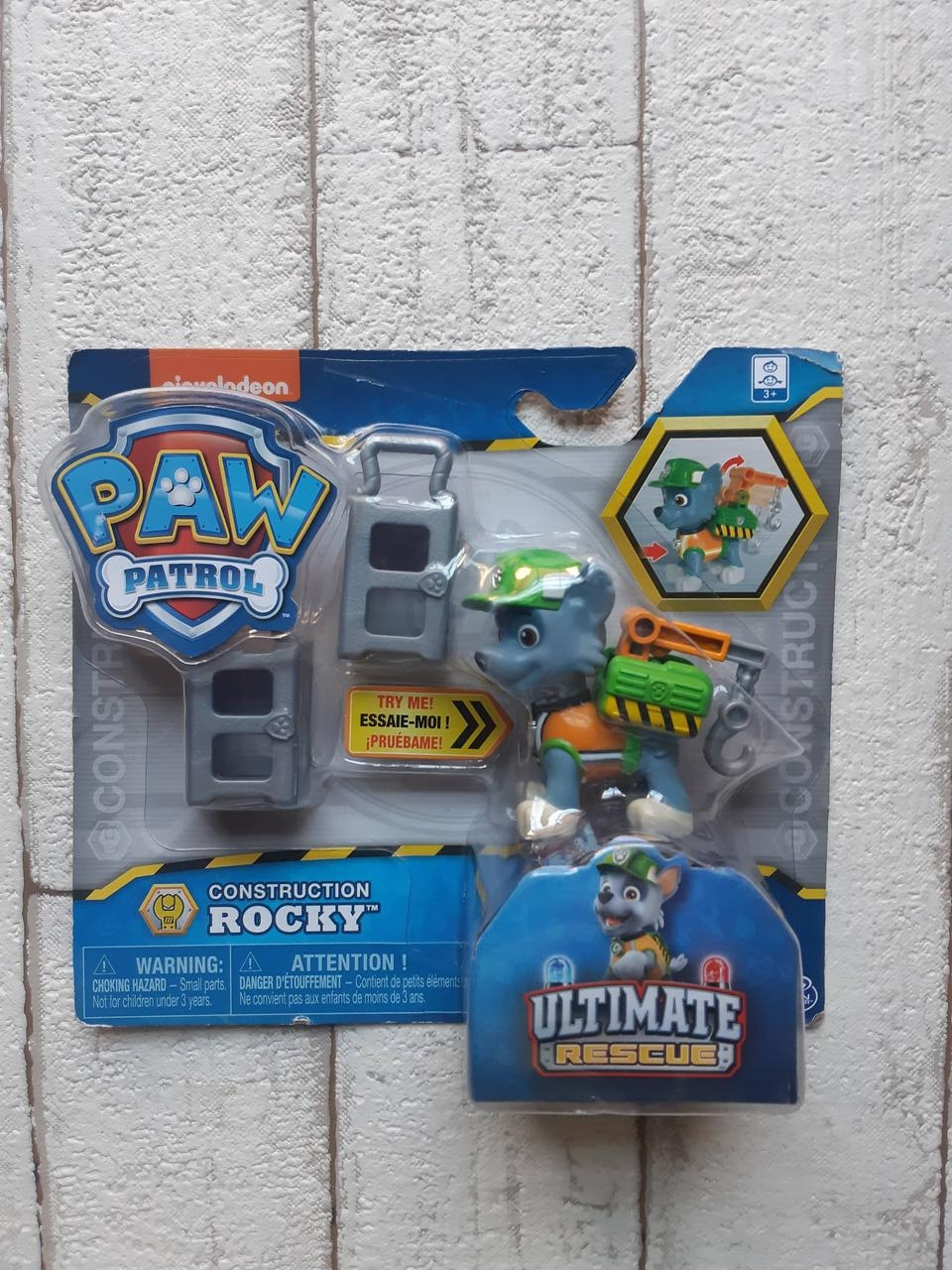 

Spin Master Paw Patrol Щенячий патруль Рокки с механической функцией SM16655/9253