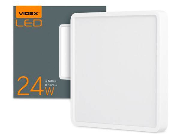 

Светильник точечный VIDEX 24W 5000K 220V (24883)