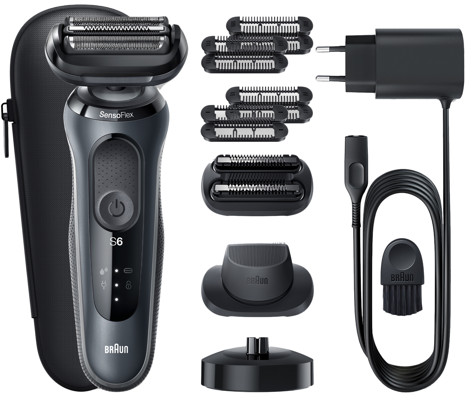 

Электробритва BRAUN Series 6 60-N4820cs BLACK/BLACK