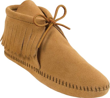 

Женские ботинки Minnetonka Classic Fringed Boot Softsole Tan 39.5