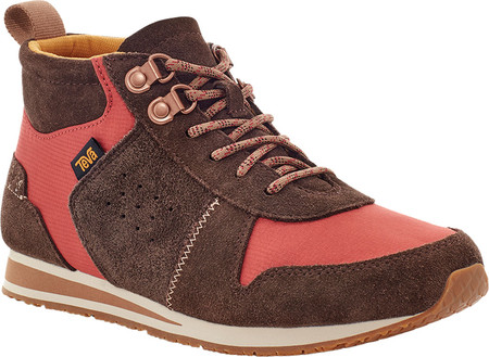 

Женские ботинки Teva Highside '84 Mid Sneaker Chocolate Brown/Tandoori Spice Fabric/Suede 41