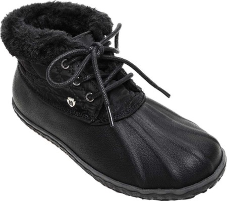 

Женские ботинки Minnetonka Tega Duck Bootie Black Polyurethane/Fabric 40
