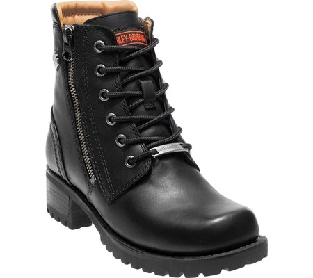 

Женские ботинки Harley-Davidson Asher Ankle Boot Black Full Grain Leather 35.5