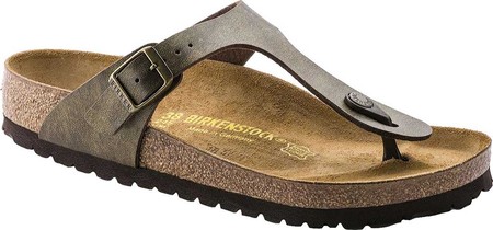 

Женские вьетнамки, сланцы Birkenstock Gizeh Birko-Flor Sandal Golden Brown Birko Flor 41