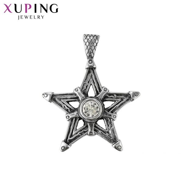 

Подвеска Xuping с белым фианитом родиум 6955000