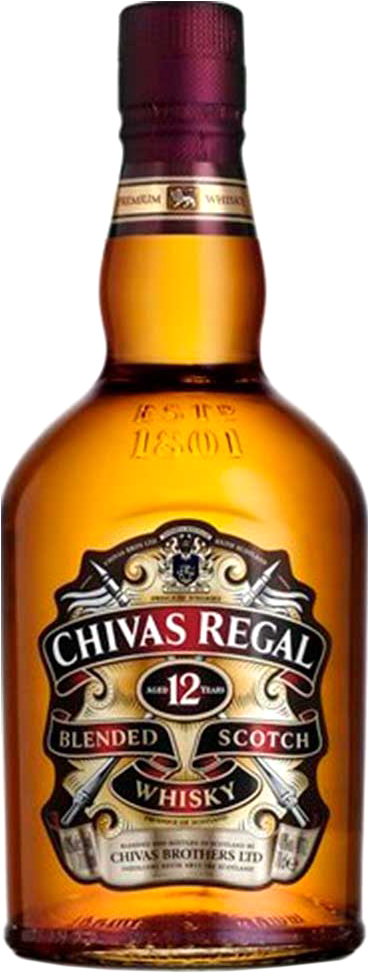 Виски Chivas Regal 12 лет выдержки 0.7 л 40% без упаковки ...