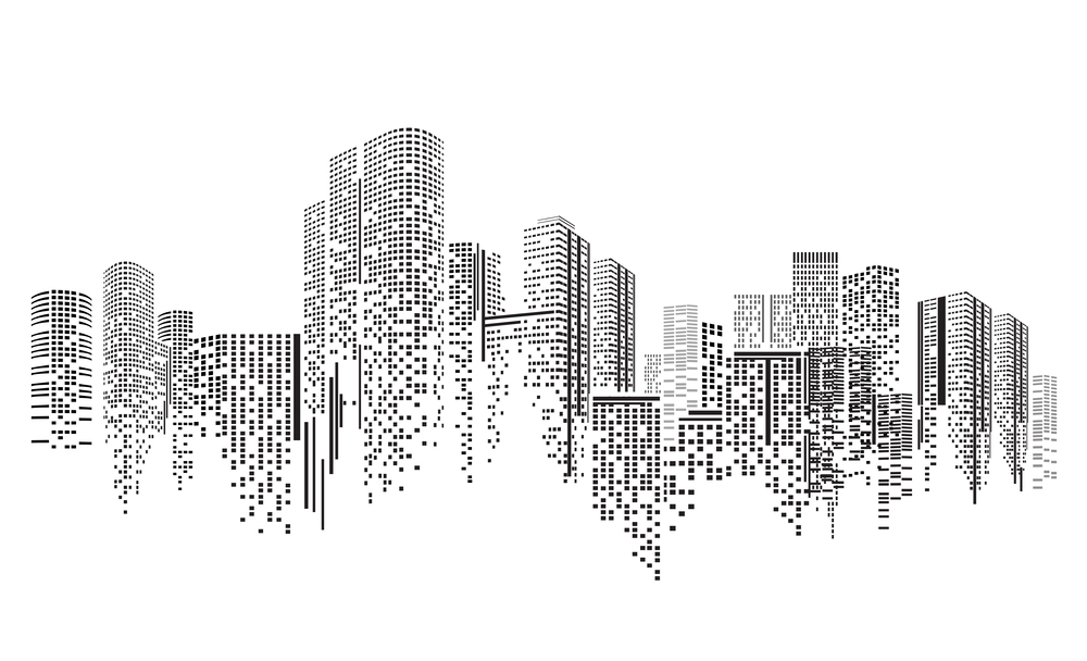 

Фотообои Арт 'Небоскребы' (6141) , Холст