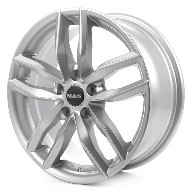 Литые диски Mak Sarthe R17 W7.5 PCD5x112 ET47 DIA57.1 (silver) – низкие ...