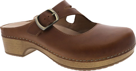 

Женские сабо Dansko Britney Mule Tan Oiled Pull Up Leather 40