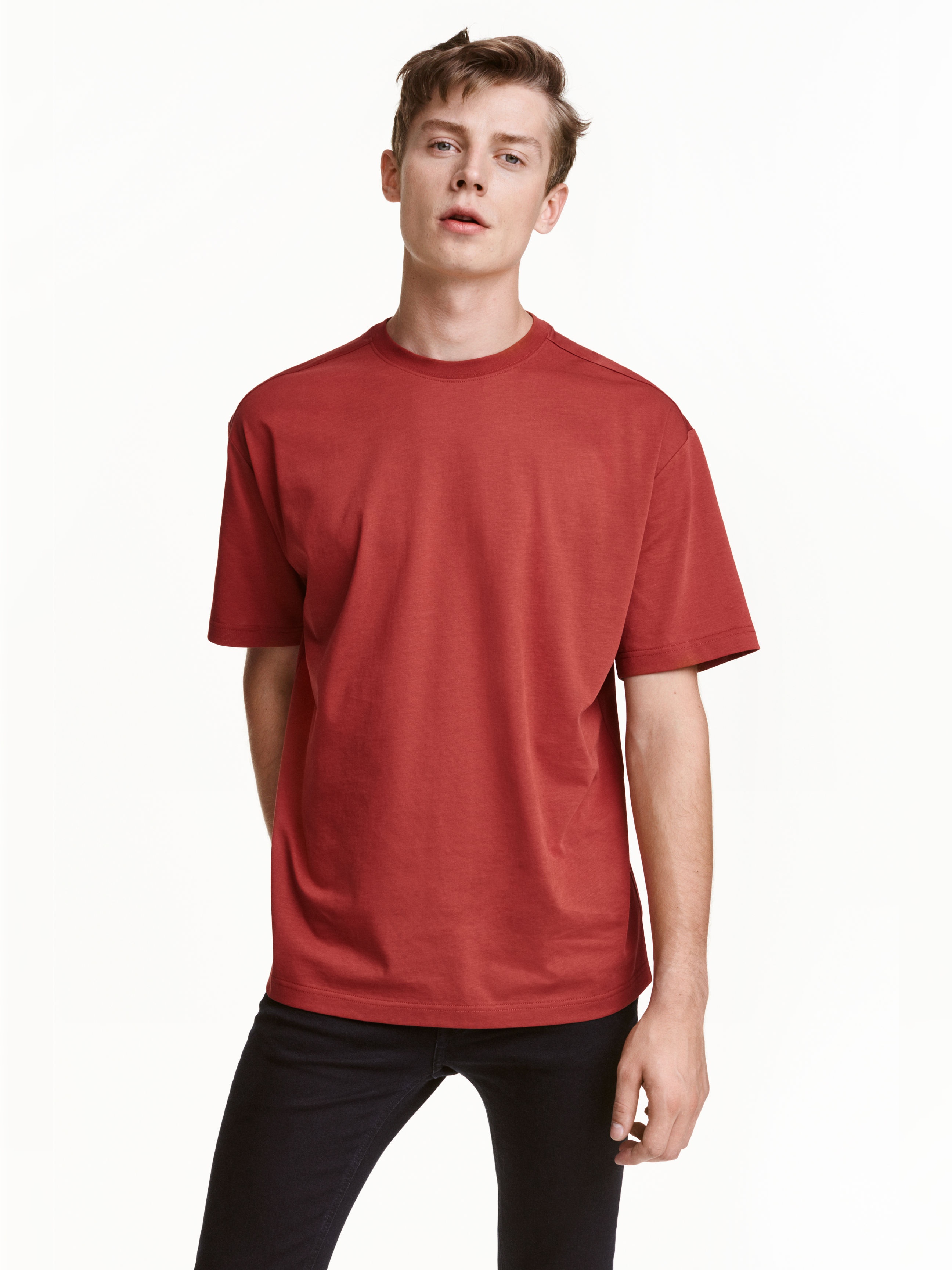 

Футболка H&M 4180644 XS Терракот