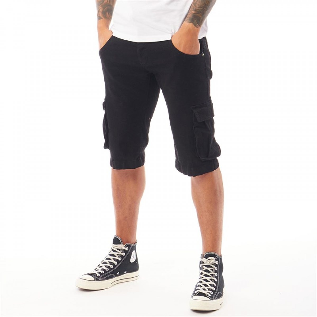 

Шорты 883 Police Macy Denim Short Black Black, S (42)