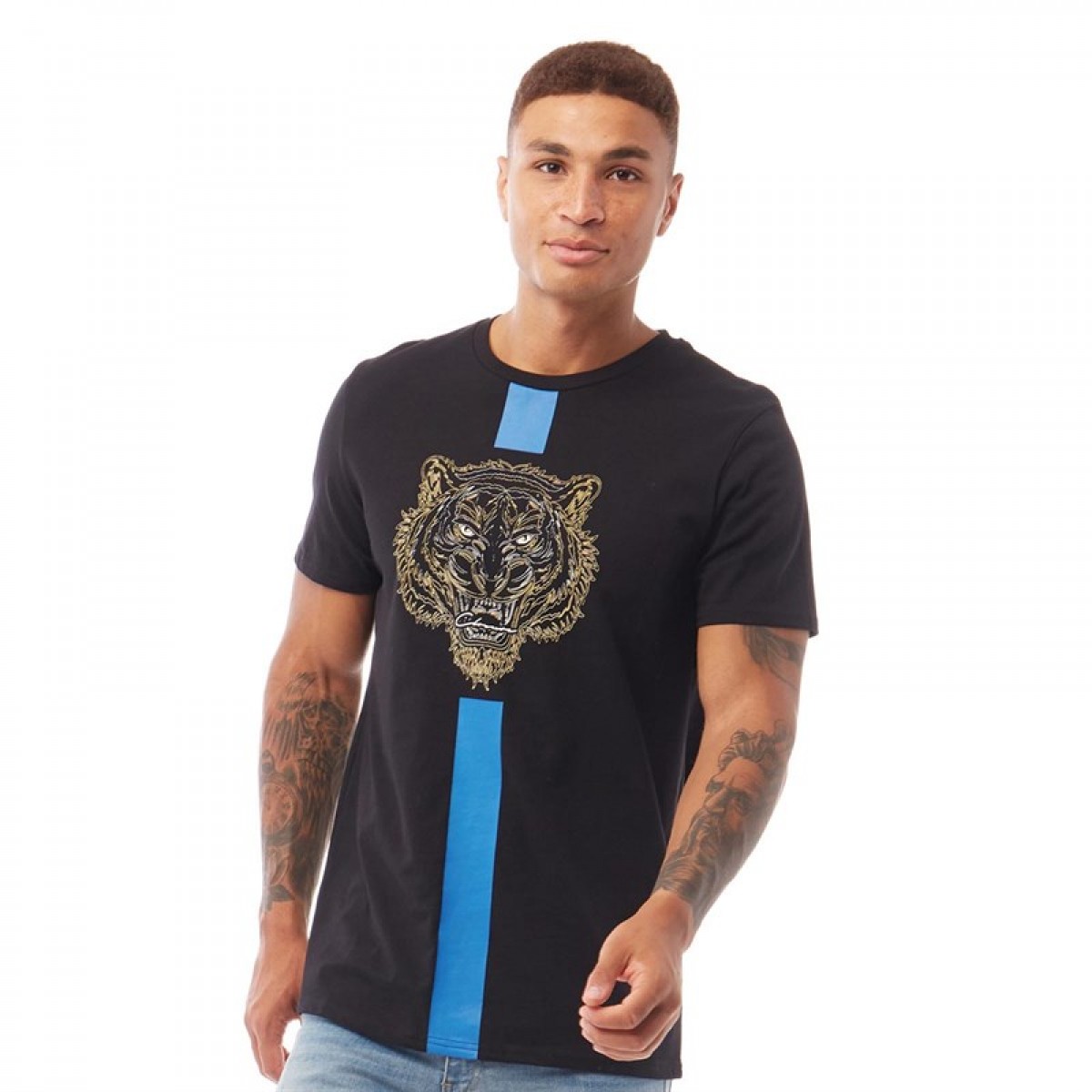 

Футболка Closure London Fury Black Bright Blue, S (42)