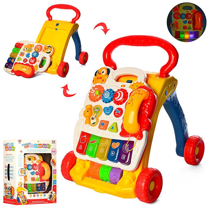 

Ходунки-каталка с игровым центром Bambi SY81 Желтый