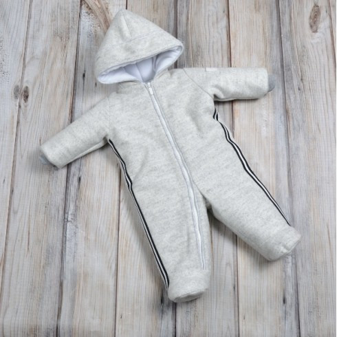 

Зимний кашемировый комбинезон Magbaby серый