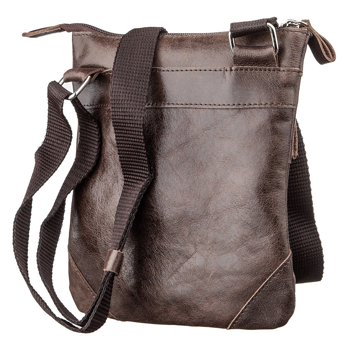 

Сумка чоловіча SHVIGEL 11136 з натуральної шкіри коричнева