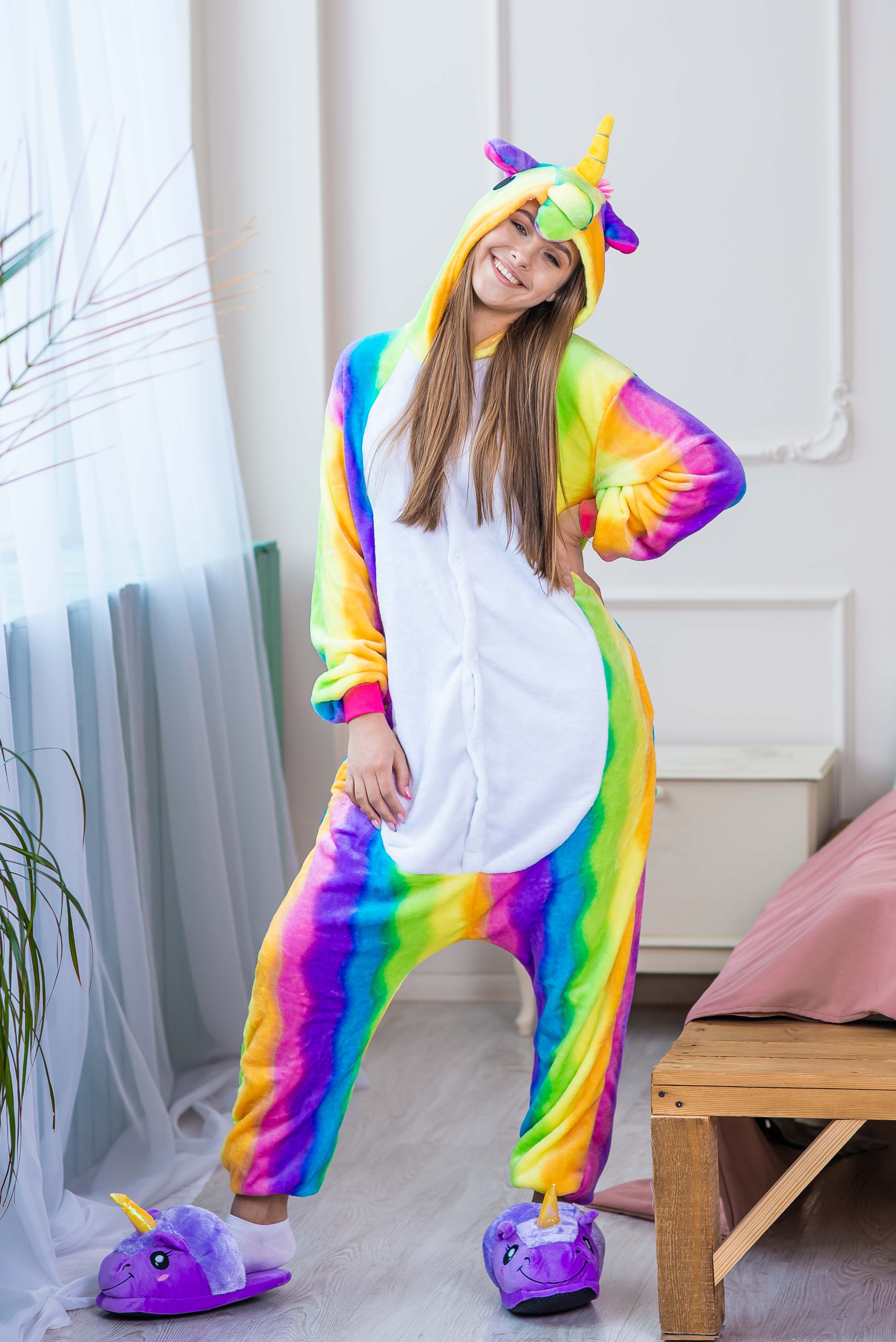 

Пижама Кигуруми взрослая BearWear Единорог радуга  165 - 175 см Разноцветный (K1W1-0023, Пижама Кигуруми взрослая BearWear Единорог радуга L 165 - 175 см Разноцветный (K1W1-0023-L)