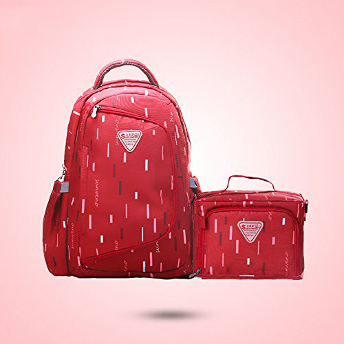 

Рюкзак-органайзер для мам Sunveno Thermo bag (рюкзак 30 л, сумка 6,6 л) Красный