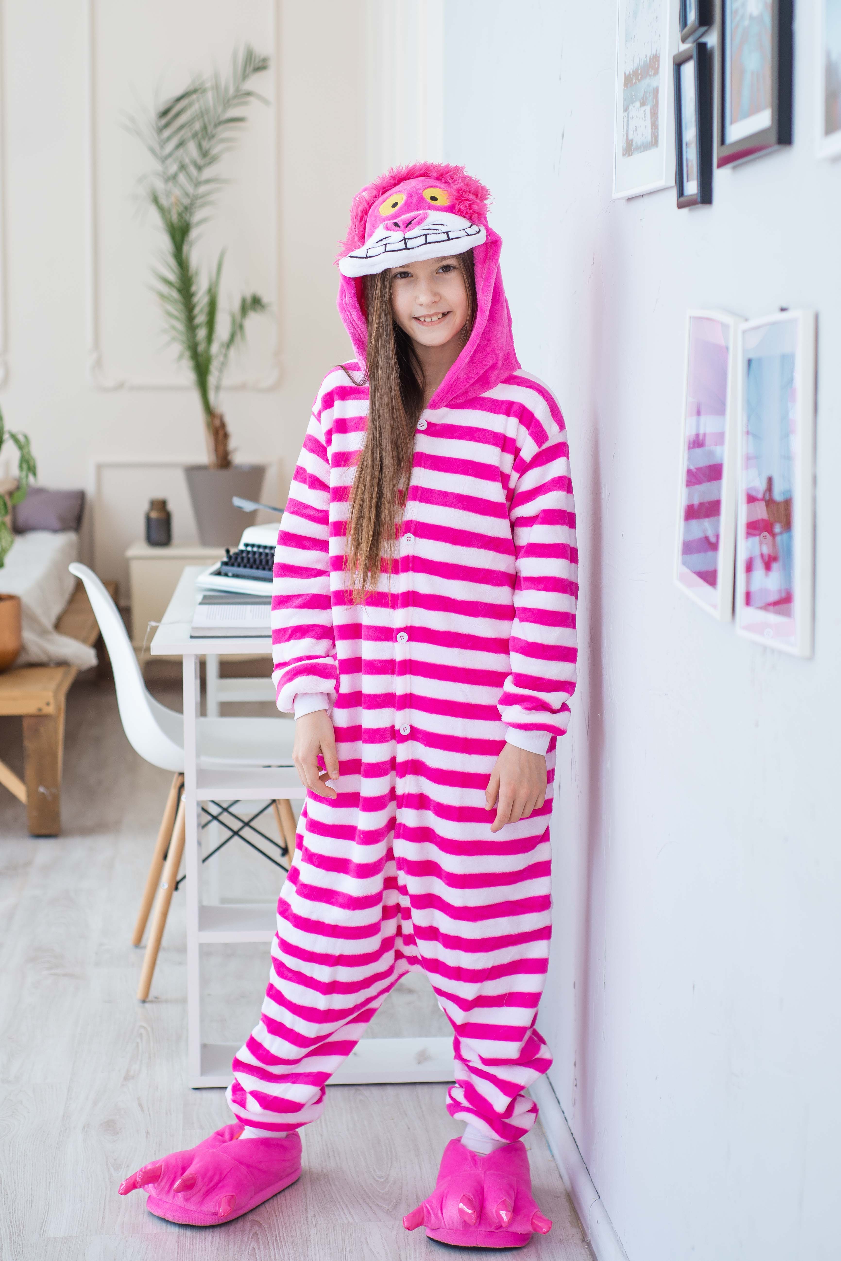 

Пижама Кигуруми взрослая BearWear Чеширский кот  145 - 155 см Малиновый (K1W1-0090, Пижама Кигуруми взрослая BearWear Чеширский кот S 145 - 155 см Малиновый (K1W1-0090-S)