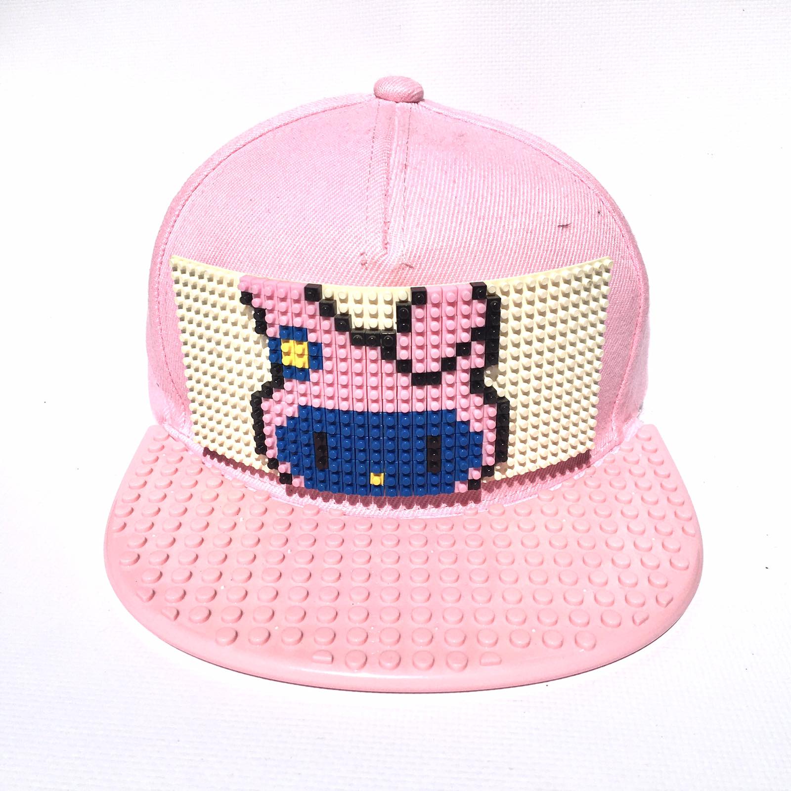 

Кепка-конструктор BricksCap Зайка  Розовый (1000092-S/M, Кепка-конструктор BricksCap Зайка 52-56 Розовый (1000092-S/M)