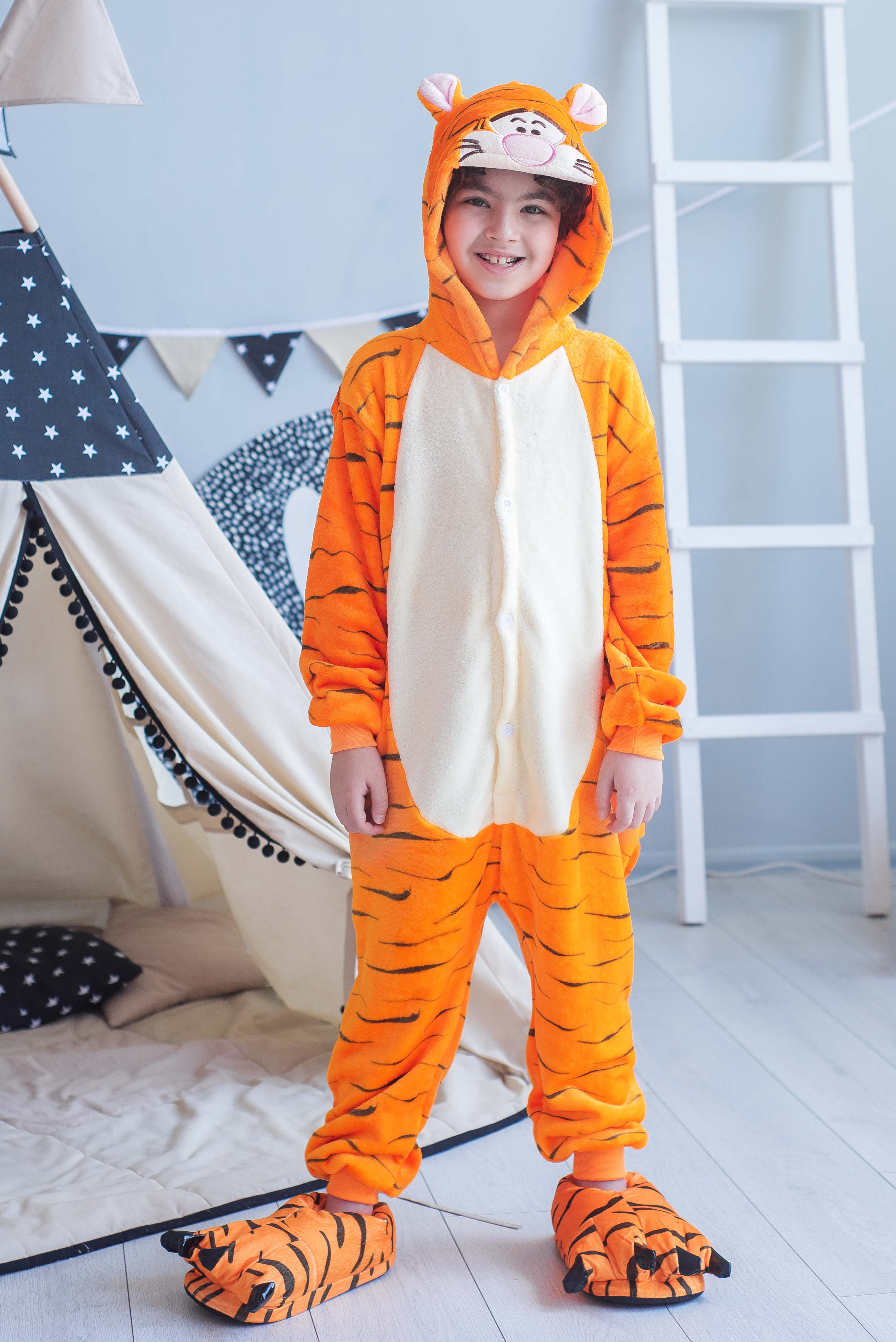 

Пижама Кигуруми детская BearWear Тигр Disney XL 135 - 145 см Оранжевый (K0W1-0050-XL)
