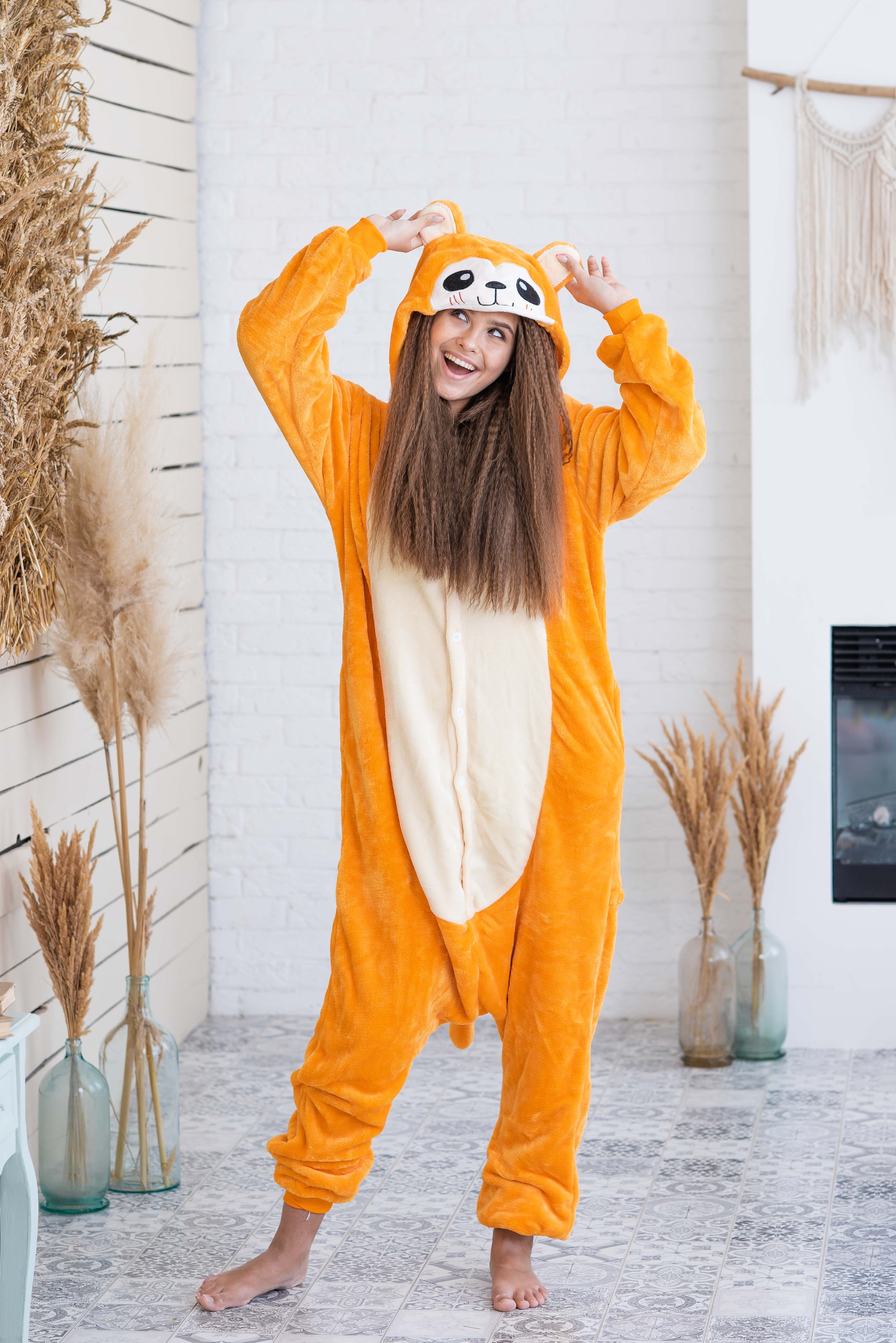 

Пижама Кигуруми взрослая BearWear Обезьяна  145 - 155 см Оранжевый (K1W1-0064, Пижама Кигуруми взрослая BearWear Обезьяна S 145 - 155 см Оранжевый (K1W1-0064-S)