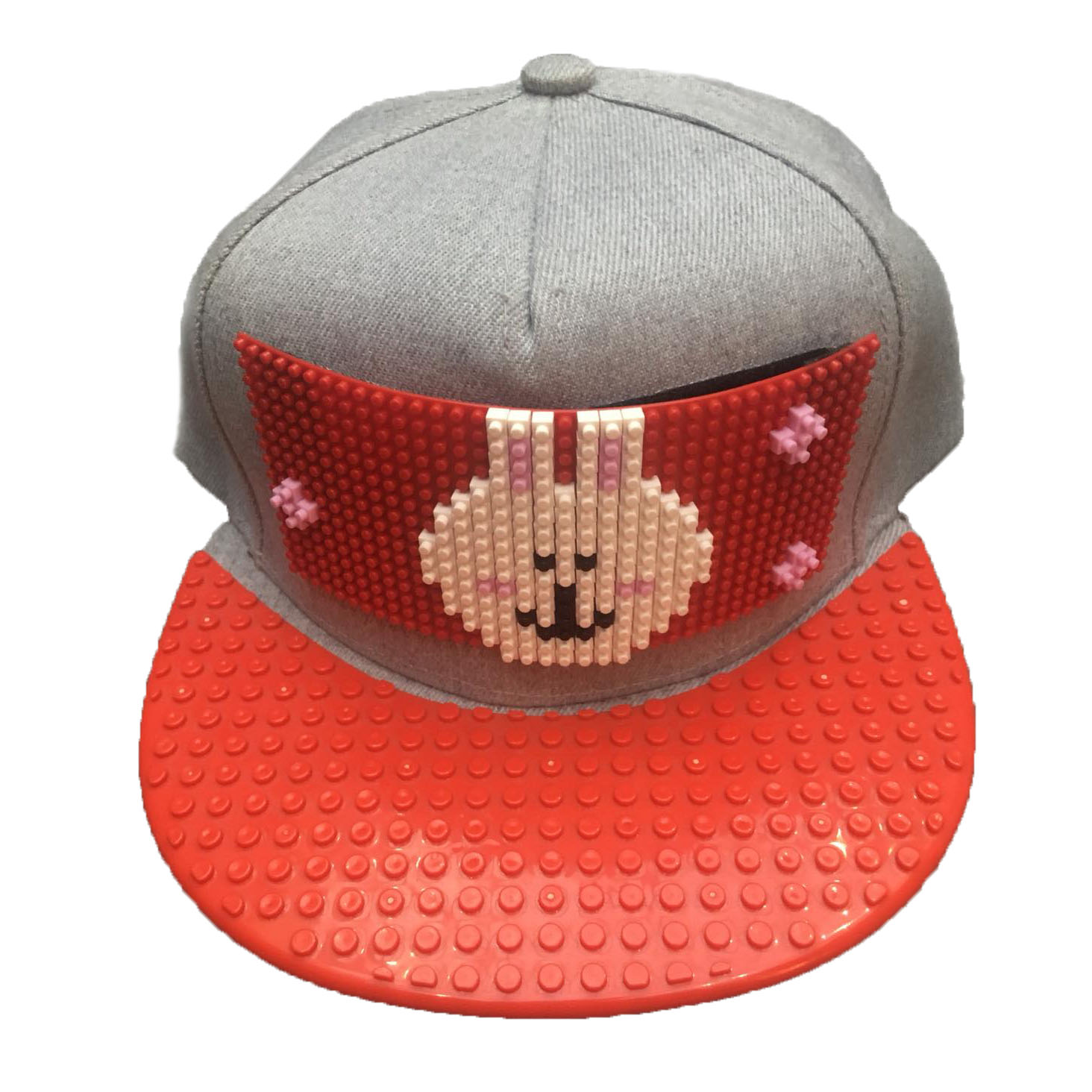 

Кепка-конструктор BricksCap Кролик 56-60 Серо-красный (1000178-L/XL)