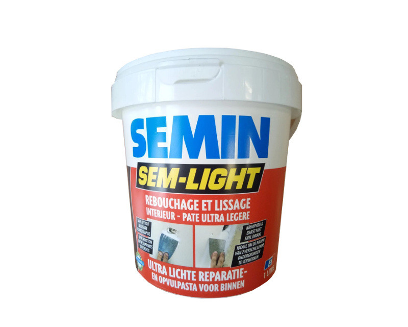 

Шпатлевка сверхлегкая SEMIN SEM-LIGHT ремонтная 1л