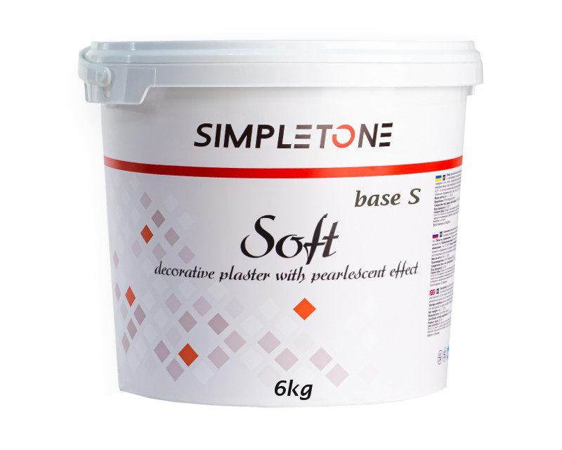 

Штукатурка "серебристый перламутровый шелк" SIMPLETONE SOFT BASE S декоративная 6кг