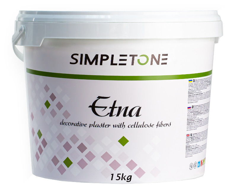 

Штукатурка "целлюлозное волокно" SIMPLETONE ETNA декоративная 15кг