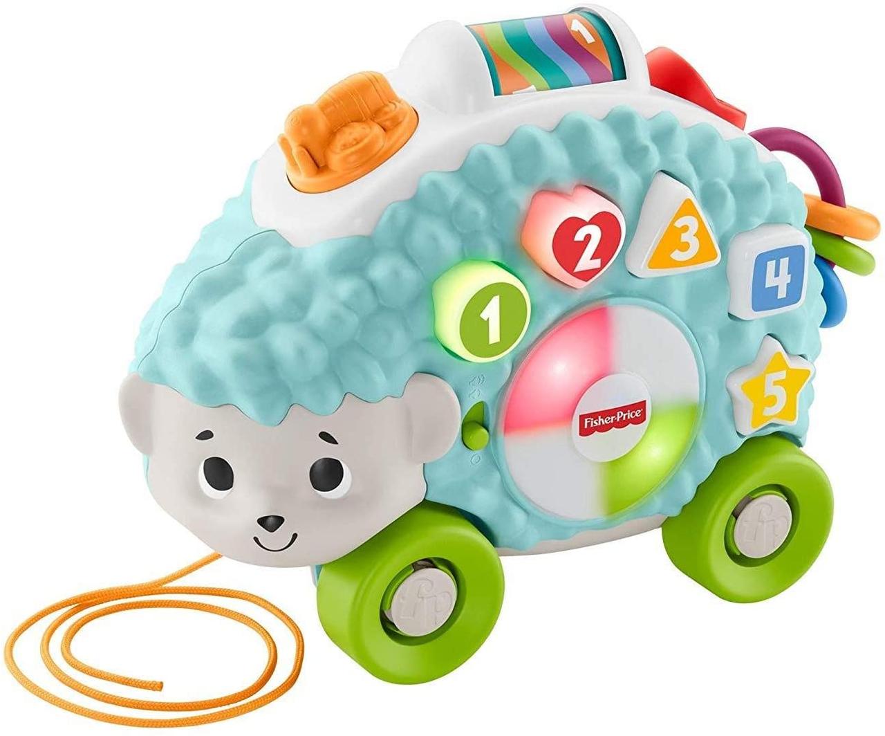 

Интерактивный ежик сортер Фишер-Прайс Fisher-Price Linkimals Happy Shapes Hedgehog, Interactive Lights and Sounds Toy