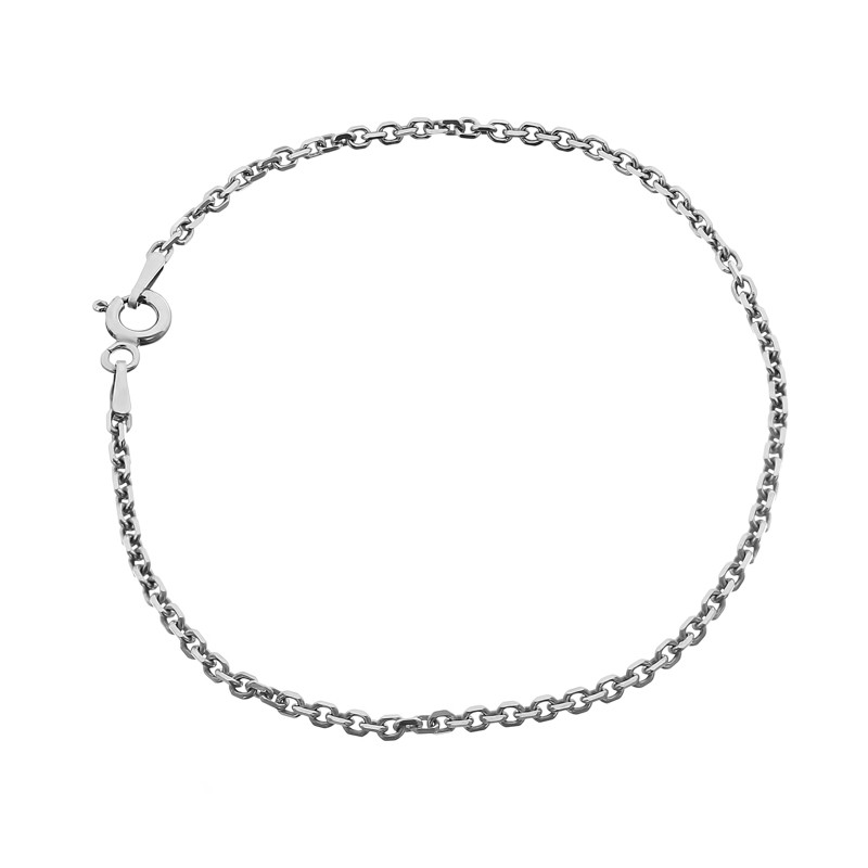 

Серебряный браслет Silvex925 родированный - якорь 855Р 5/18,5