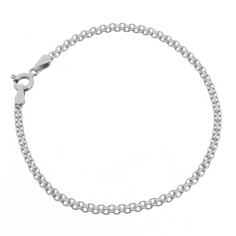 

Серебряный браслет Silvex925 родированный - бисмарк 065Р 1/17