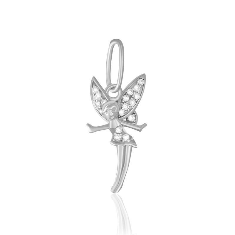 

Серебряная подвеска Silvex925 с фианитом - "Эльфиня" П2Ф/367