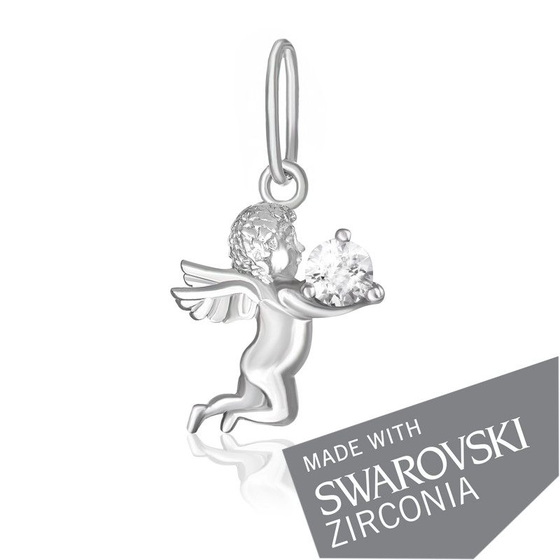 

Серебряная подвеска, кулон Silvex925 с цирконием SWAROVSKI ZIRCONIA П2С/365