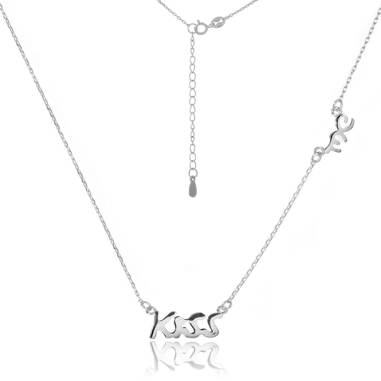 

Серебряное колье Silvex925 "Kiss me" Кл2/802