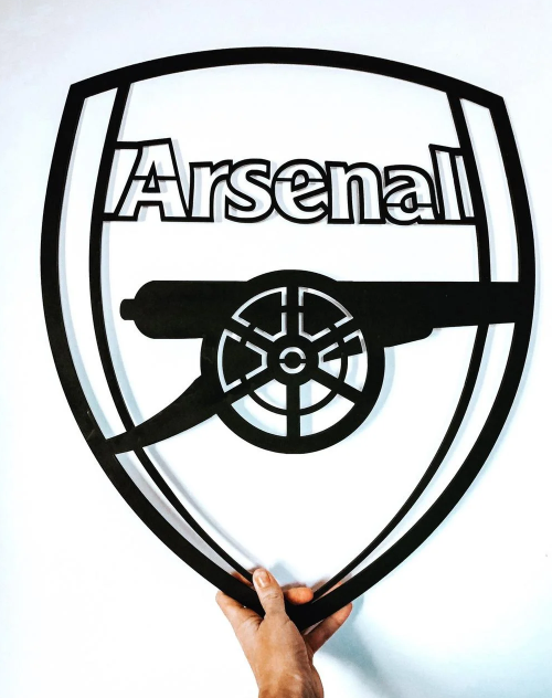 

Эмблема картина, Панно, LaserBox ЛазерБокс "Arsenal"(LBox-000070)