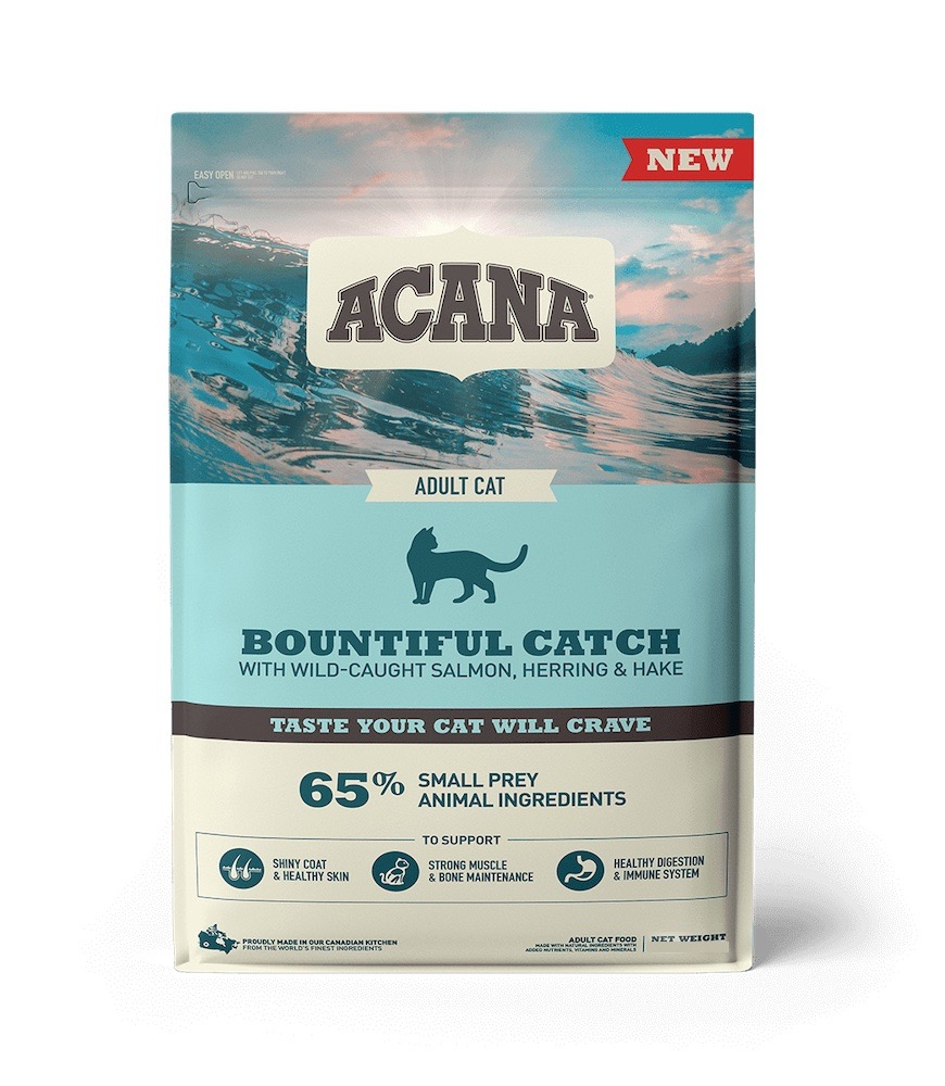 Корм беззерновий ACANA BOUNTIFUL CATCH CAT для взрослых кошек 340 г от ...