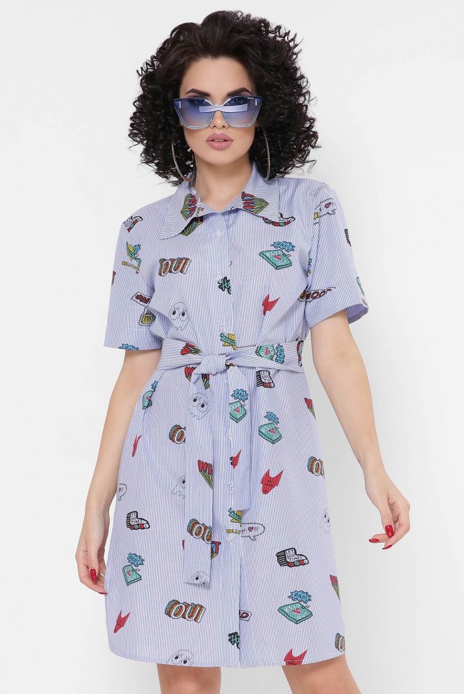 

Платье-рубашка FashionUP PL-1767I 46
