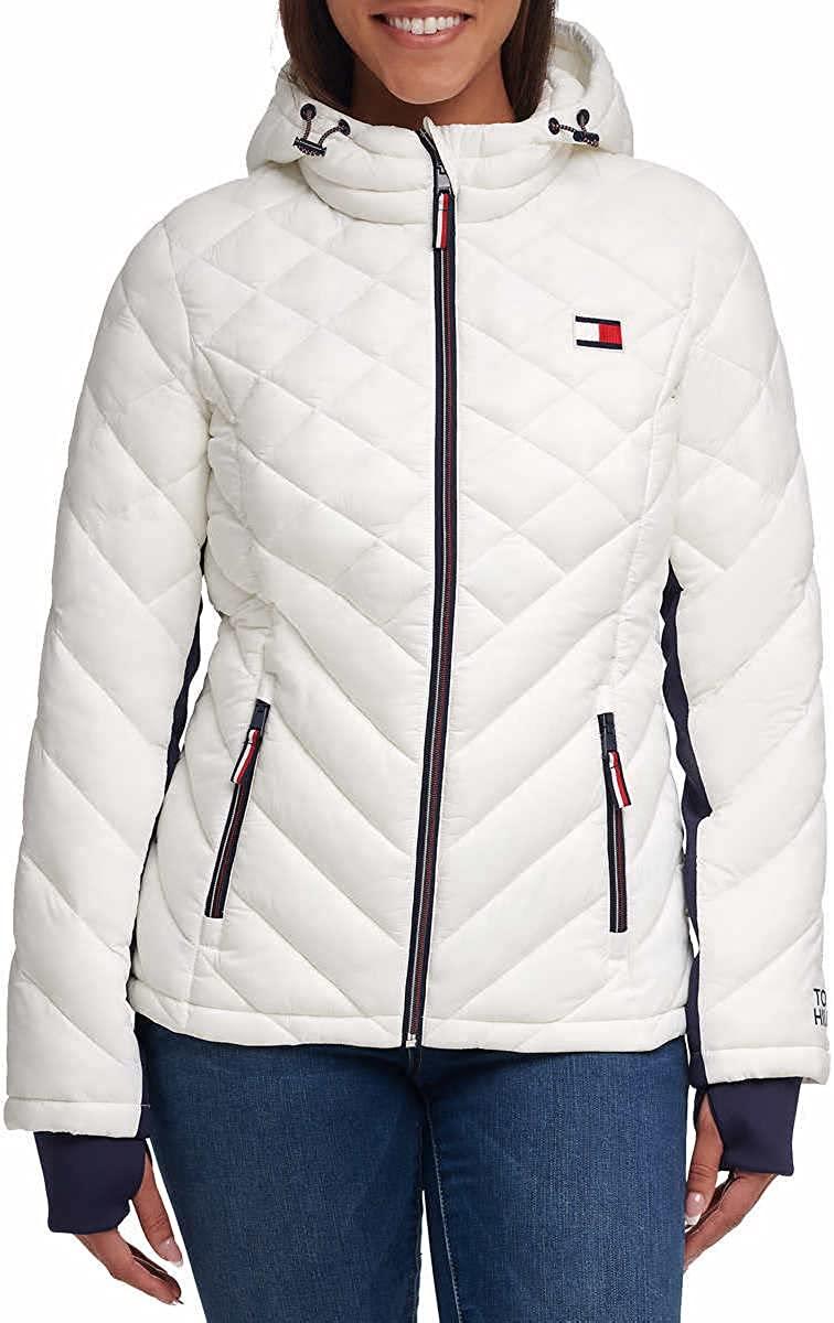 Womens tommy cheap hilfiger puffer