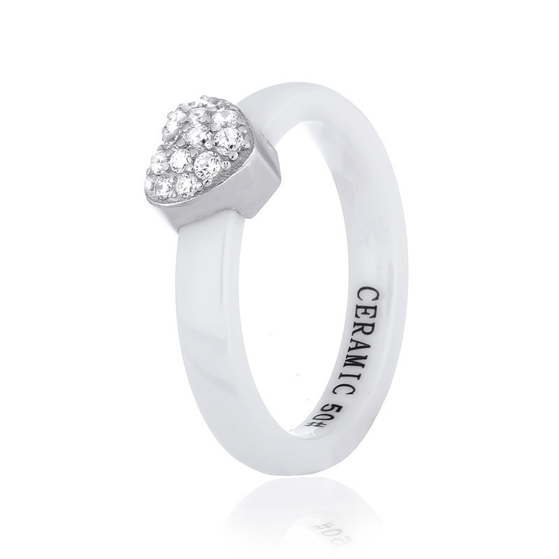 

Серебряное кольцо керамическое Silvex925 КК2ФК1/1006 - 17,5