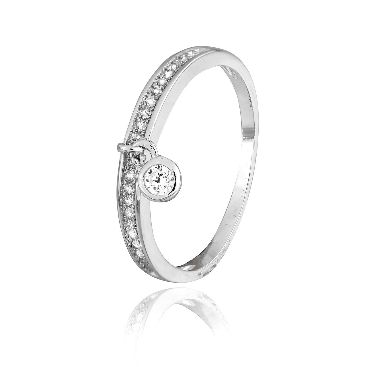 

Серебряное кольцо с фианитом Silvex925 К2Ф/265 - 17