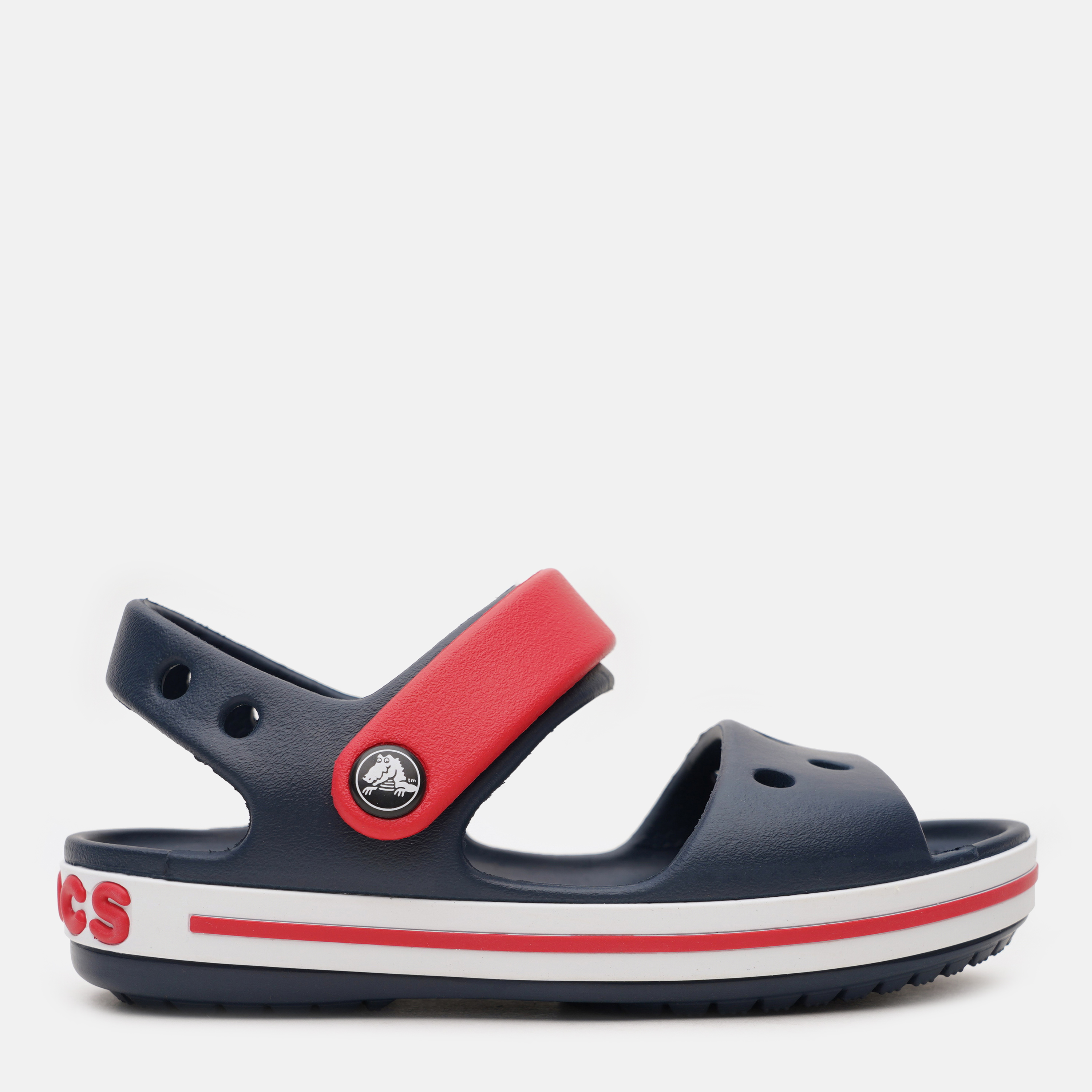 Сандалии детские Crocs Crocband Sandal Kids 12856-485-C4 21 Navy/Red ...